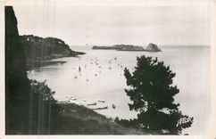 CPM Cancale Ille et Vilaine vue sur l'Anse et le Rocher 