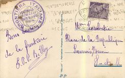 CPA Menton et la Baie de Garavan vus de Grimaldi 