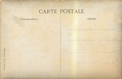 CPA Versailles Le Palais Facade sur le Parc 