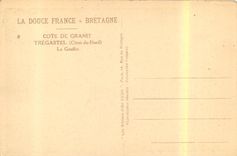 CPA Cote de Granit Tregastel Cotes du Nord Le Gouffre