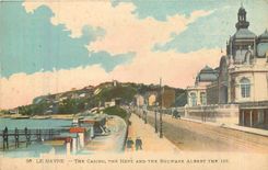 CPA Le Havre The Casino The Heve and the Bulwark Albert the 1st 