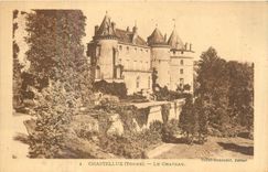 CPA Chastellux Yonne Le Chateau 