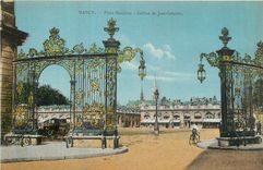 CPA Nancy Place Stanislas Grilles de Jean Lamour 
