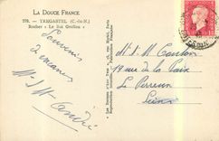 CPA Tregastel C du N Rocher Le Roi Grallon 