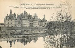 CPA Chambord Le Chateau Facade Septentrionale 