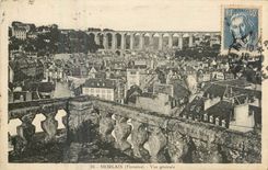CPA Morlaix Finistere Vue generale 