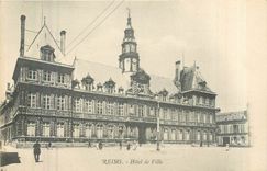 CPA Reims Hotel de Ville 