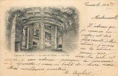 CPA Chateau de Chambord La Salle des Gardes Carte 1900