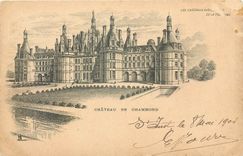 CPA Les Chateaux de la Touraine Chateau de Chambord 