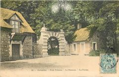 CPA Versailles Petit Trianon La Hameau La Ferme 