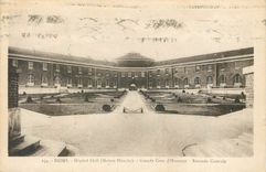 CPA Reims Hopital Civil Maison Blanche Grande Coeur d'Honneur Rotonde Centrale 