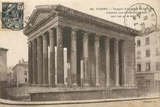 CPA Vienne Temple d'Auguste et de Livie 