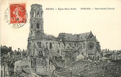 CPA Reims Eglise Saint Andre 