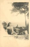 CPA Saint Die Roches de la Bure 