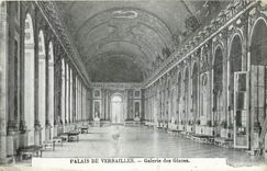CPA Palais de Versailles Galerie des Glaces 