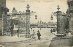 CPA Nancy Place Stanislas Grilles Jean Lamour 