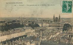 CPA Nancy Vue generale prise de la Basilique Saint Epvre 