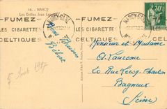 CPA Nancy Les Grilles Jean Lamour 