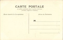 CPA Standard Folklore Costume of Auvergne a ropemaking machine TOP