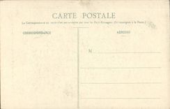 CPA Costume Folklore With the country Creusois Y bends lo chemiso friendly moun boun (dog) TOP