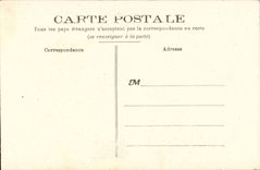 CPA Costume Folklore the Sarthe sends its best kisses to you