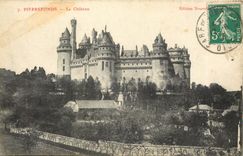 CPA CHÂTEAU PIERREFONDS
