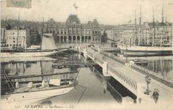 CPA Le Havre la Bourse Bateaux