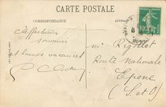 CPA Tregastel le Diben - Rochers de l'entree du Port