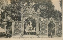 CPA Nancy Place Stanislas Grilles en fer forge de Jean Lamour Fontaine d'Amphitrite 