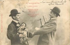 CPA Bonne Annee Jour de l'an  Marionnettes