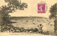 CPA Cote d'emeraude Cancale vue generale