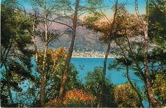 CPA MENTON - Vue générale prise du Cap-Martin