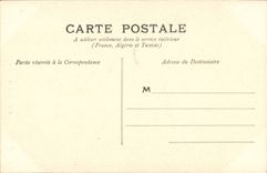 CPA Happy Auvergne couple (folklore costume)