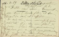 CPA Morbihan Kostum und Kappe des Landarbeiters von Baud (Folklorekostum-Scheinwerferleuchtturm)