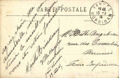 CPA Brucke die Abt eleganten Details der Kappen von Bretagne (Folklorekostum-Scheinwerferleuchtturm)