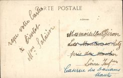 CPA zwei Trandoues junge Leute der Brucke der Abt (Folklorekostum-Scheinwerferleuchtturm)