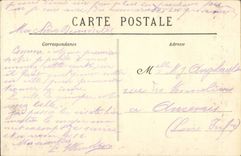 CPA a guy of Bourin Details of the costumes of Morbihan Brittany (folklore costume)