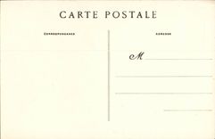 CPA a guy of Bridge the abbot Brittany (folklore costume)