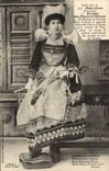 CPA Bridge Swallow-hole Forgiveness of the Flowers of Gorses Brittany (folklore costume)
