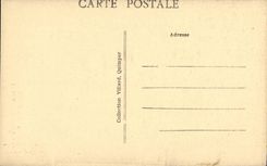 The small CPA Breton one at it Her place has also its loves Brittany (folklore costume ass donkey)