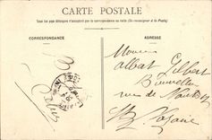 CPA Morbihan Love in Brittany (folklore costume)