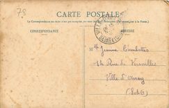 CPA Chateau de Versailles Statue de Louis XIV et Cour Royale 