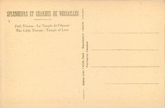 CPA Versailles Petit Trianon Le Temple de l'Amour 