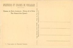 CPA Versailles Hameau de Marie Antoinette Maison de la Reine 