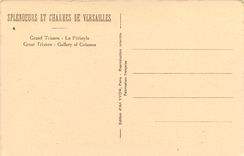 CPA Versailles Grand Trianon Le Peristyle 