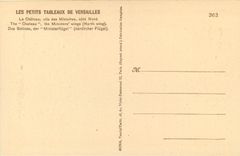 CPA Versailles Le Chateau aile des Ministres Cote Nord 