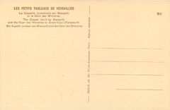 CPA Versailles La Chapelle Construite par Mansart et la Cour des Ministres 