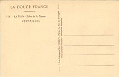 CPA Versailles Le Palais Salon de la Guerre Versailles 