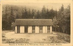 CPA Monastere de Ste Marie de La Pierre qui Vire Yonne Le Premier Monastere 