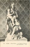 CPA Paris Notre Dame La Vierge et l'Enfant 